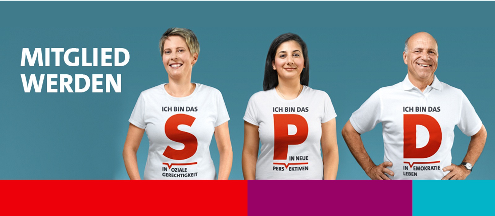 Eintreten - Mitglied werden in der SPD.